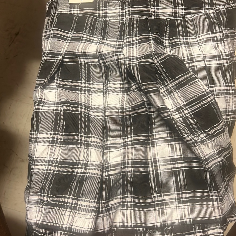 Plaid skirt